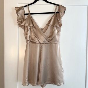 Kimchi Blue Champagne Romper
